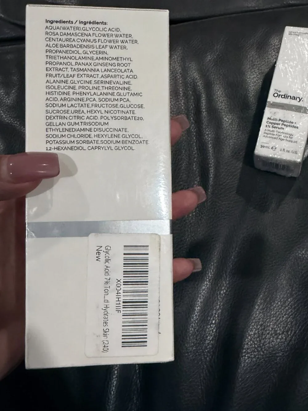 NIB The Ordinary Set - Multi-Peptide + Copper Peptides & Glycolic Acid